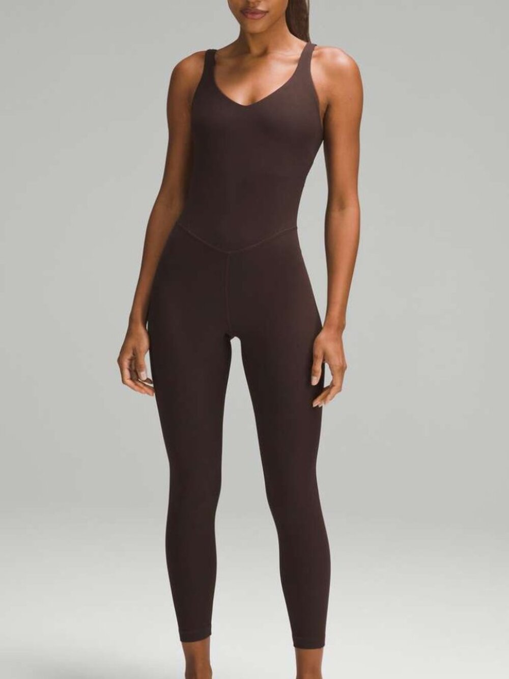 Lululemon Align Bodysuit Espresso 25" Size 6